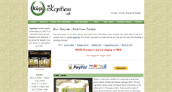 Desktop Screenshot of kopi-cafe.com